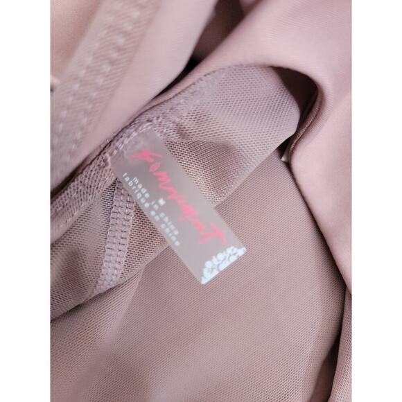 Free People Movement Sport Bra Bralette Cross Back Cami Sz M Dusty Pink Top - Picture 8 of 10